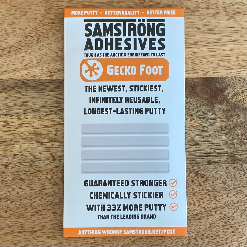 Sticky Tack – Samstrong Gecko Foot Putty